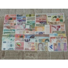Lot 50 bancnote diferite