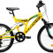 Bicicleta Copii Kreativ 2041 Galben 20 Inch