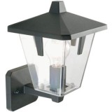 Aplica de exterior SOVIL EUREKA din aluminiu, E27, IP44, model 134/06, negru