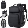 Rucsac multifunctional Versatyx&reg;, Capacitate 35-55L, Extensibil, Ideal pentru calatorii, Buzunar separat laptop, Maner lateral si suport troler, Imper