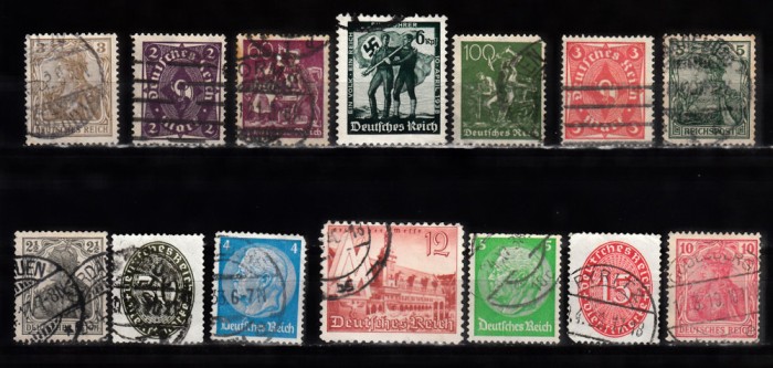A7 T4 18 - Timbre foarte vechi - Germania