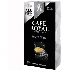 Cafea capsule Café Royal Ristretto, compatibile Nespresso, 10 capsule, 53 gr.