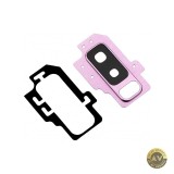 Geam Camera Spate Samsung Galaxy S9+ G965 cu Rama Mov