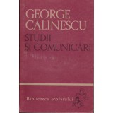 George Calinescu - Studii si comunicari - 128463