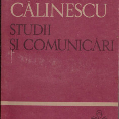 George Calinescu - Studii si comunicari - 128463
