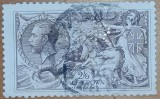 UK-ANGLIA -1913/5-''KING GEORGE V.-Val. de 2/6 -stampt-perforat de firma-Vezi-Scan si copie cat Mi.