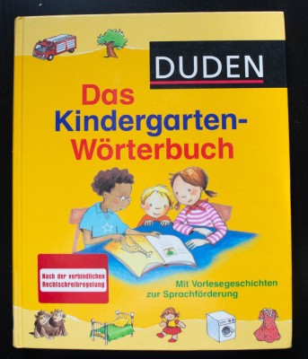 Das Kindergarten-Worterbuch (Duden) foto