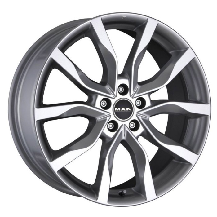 Jante FORD FOCUS ST 6.5J x 16 Inch 5X108 et45 - Mak Highlands W Silver - pret / buc Jante FORD FOCUS ST 6.5J x 16 Inch 5X108 et45 - Mak Highlands W Silver - pret / buc