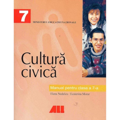 Cultura civica manual de cl. 7 - Ministerul educatiei foto