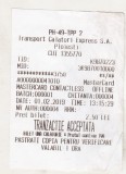 Bnk div TCE Ploiesti - bilet de calatorie - 2.5 lei - plata prin card - uzat