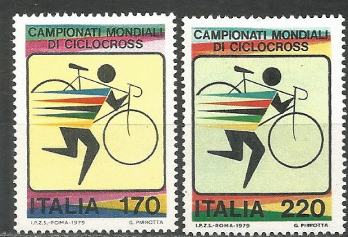 C4411 - Italia 1979 - Sport Ciclism 2v.neuzat,perfecta stare