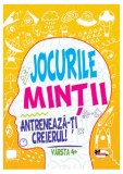 Jocurile minții. Antrenează-ți creierul! 4 ani+ - Paperback brosat - *** - Aramis