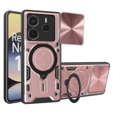 Husa Xiaomi Redmi Note 14 4G (Standard) Techsuit CamGuard Pro, roz auriu