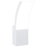 Cumpara ieftin Lampa exterioara de perete cu LED, alb, aluminiu turnat