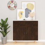 vidaXL Folii mobilier autoadezive, 2 buc. stejar &icirc;nchis, 500x90 cm PVC 3059648
