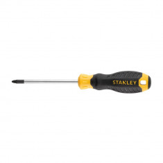 Stanley STHT16163-0, surubelnita Cushion Grip cu varful cruce Pozidrive PZ2 si lungimea tijei de 100mm, PZ2x100