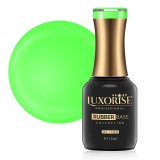 Cumpara ieftin Rubber Base LUXORISE Neon City Collection - Green 15ml