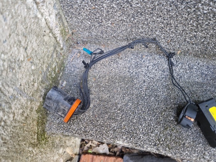Instalație electrică far Mercedes C204