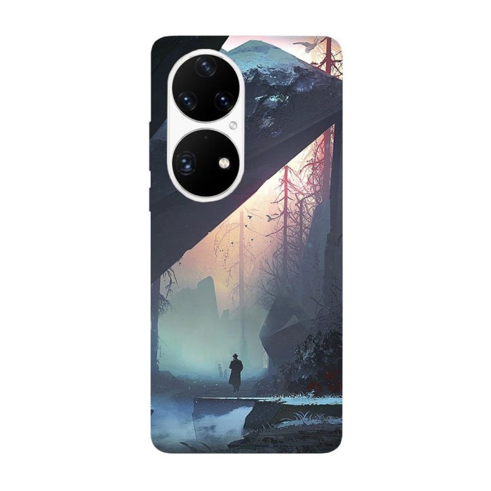 Husa compatibila cu Huawei Nova Y70 model Cave, Silicon, TPU, Viceversa
