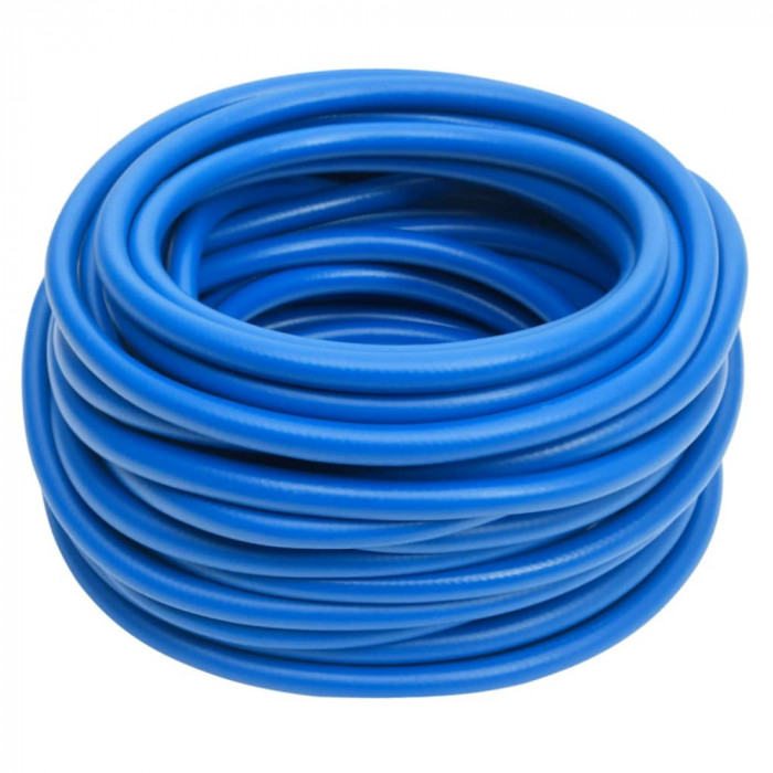 vidaXL Furtun de aer, albastru, 0,6&quot;, 5 m, PVC