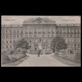Carte poștală veche Oradea &ndash; Hadapr&oacute;d Iskola (Scoala Militara Oradea) &ndash; 1915
