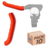 Cumpara ieftin Set 10 Mansoane Frana Trotineta Electrica, Rosii, Cauciuc, Motorevolution - Aderenta si Confort