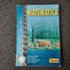 MATEMATICA MANUAL PENTRU CLASA A VIII-A GINA GABA RF13/0