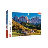 Puzzle 1500 piese, Dolomites Italia, 85x58 cm, ATU-087134, Oem