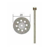 Disc diamantat cu racire, 20x0.6mm, Proxxon 28844