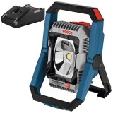 Bosch GLI 18V-2200 C PRO + GAL 18V-40 - Lampa fara acumulatori Li-Ion 18 V - Ah + Incarcator acumulatori
