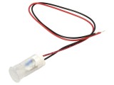 Lampă de control LED albă &Oslash;12mm, 220V AC, APEM