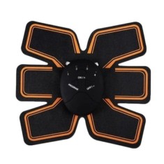 Centura electrostimulare FOXMAG24, Six Pack abdominala, negru