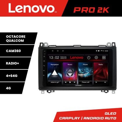 Navigatie Mercedes VW Lenovo Kit-068 8 core QLED 2K 4+64 360 Android Waze USB Navigatie Internet Youtube Radio v1 CarStore Technology