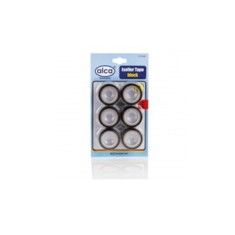 Set 6 buc banda izolatoare adeziva neagra, 6 mm x 5 metri