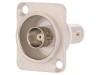 Adaptor BNC Soclu Izolat 75&Omega; Argintiu