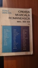 Zeno Vancea - Creatia Muzicala Romaneasca sec. XIX-XX Vol. 2