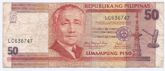 Filipine 1.000 Piso 2008 - Bangko Sentral ng Pilipinas, P-197b - uzata