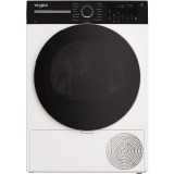 Uscator de rufe Whirlpool WPS D8 WBS EE, 6th Sense, Pompa de caldura, 8 kg, 15 programe, Clasa A++, alb