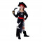 Costum carnaval pirat, pentru fete, 5-6 ani ( 110/120 cm)