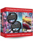 Super Street Racer Game With Twin Racing Wheels Bundle