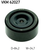 SKF VKM 62027 rola intinzator,curea transmisie
