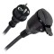Cablu extensie(cupla) 10m (3gx1.5mm) ip44 - negru