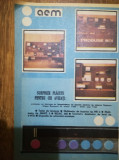 1986 Reclama AEM Aparate Electrice de Masurat Timisoara comunism 24x16,5