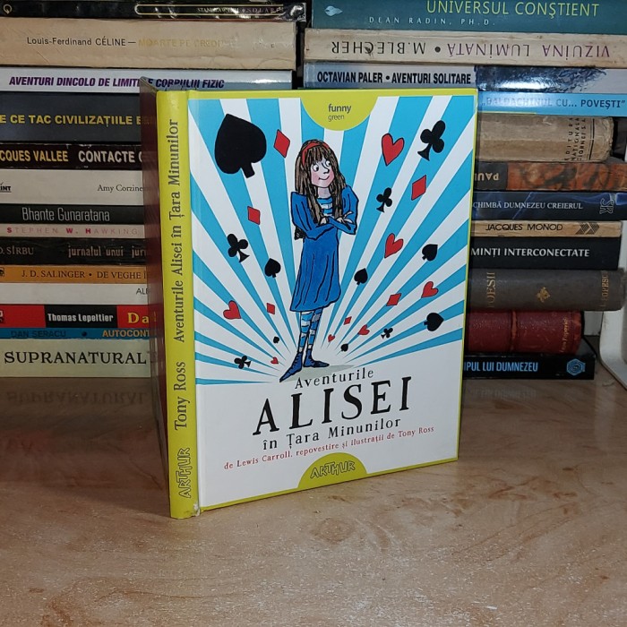 AVENTURILE ALISEI IN TARA MINUNILOR_REPOVESTITE DE TONY ROSS , 2019 (CARTONATA)*
