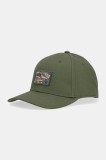Alpha Industries șapcă de baseball din bumbac Crew Camo Cap culoarea verde, cu imprimeu, 156903