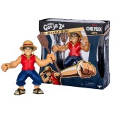 Figurina One Piece Goo Jit Zu Legendary Luffy 11 cm, MOOSE TOYS, extensibilă