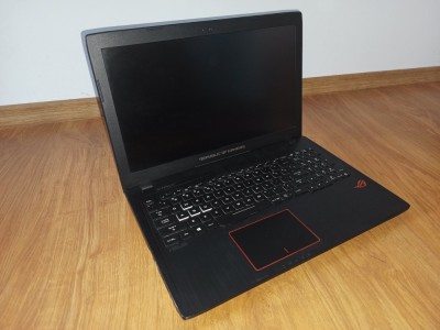 Laptop Gaming ASUS ROG GL553VE-FY022, Intel Core i7-7700HQ 3.80 GHz, 15.6&amp;quot;, Full HD, 16GB, 1TB, DVD-RW, nVIDIA&amp;reg; GeForce&amp;reg; GTX 1050 Ti 4GB foto