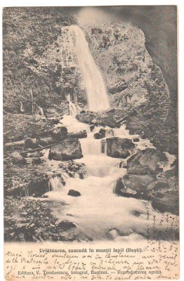 SV * Busteni * CASCADA URLATOAREA * MUNTII IEPII * 1905 * Valea Prahovei foto