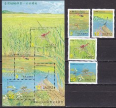 Taiwan 2006 fauna libelule MI 3158-3165 MNH foto