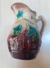 Sarreguemines...majolica...carafa
